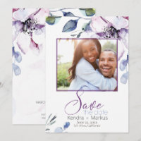 Watercolor Apple Blossoms Save the Date