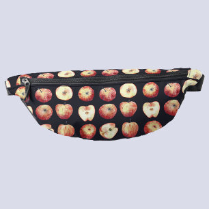 Watercolor Apple Bum Bags