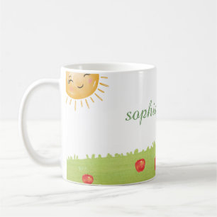 Watercolor Apple Orchard Baby Shower Coffee Mug