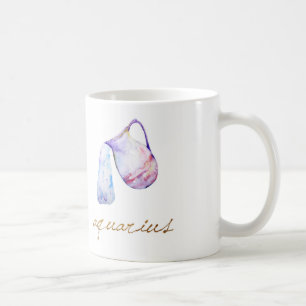 Watercolor Aquarius Water Bearer Coffee Mug