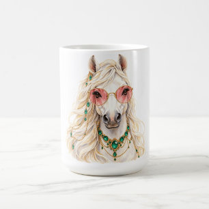 Watercolor Arabian Horse Cute Animal Art Coffee Mu Mug