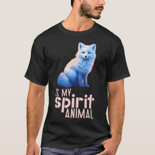 Watercolor Arctic Fox is my Spirit Animal T-Shirt