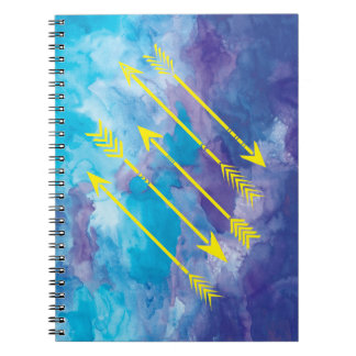 Watercolor Arrows Notebook Journal