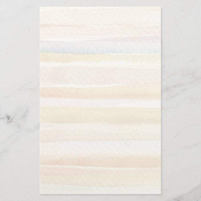 Watercolor art background, texture stationery (Front)