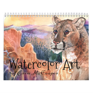 Watercolor Art Calendar