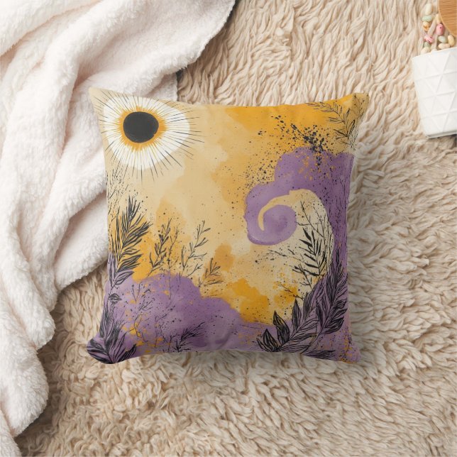 watercolor art cushion (Blanket)