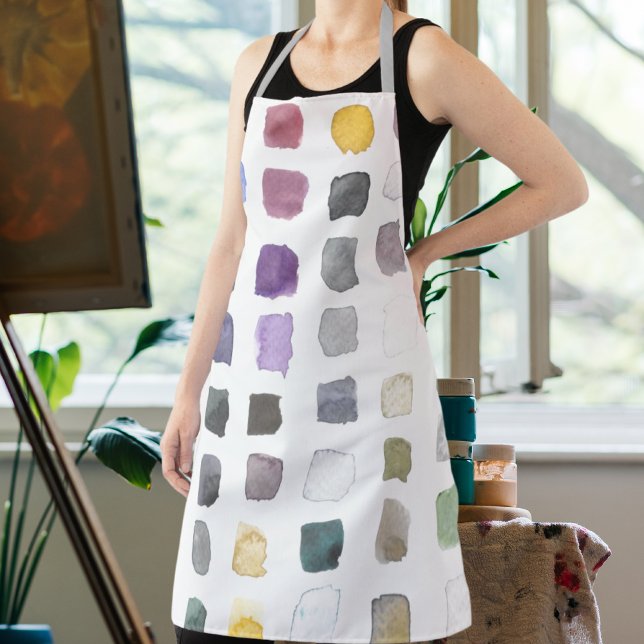Watercolor Artist Apron (Creator Uploaded)