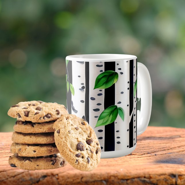 Watercolor Aspen Trees  Coffee Mug (Creator Uploaded)