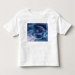 Watercolor Astrology - Gemini Toddler T-Shirt