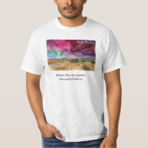 Watercolor Aurora Borealis | Alberta Prairie Lands