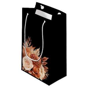 Watercolor Autumn Elegance-Wedding- Small Gift Bag