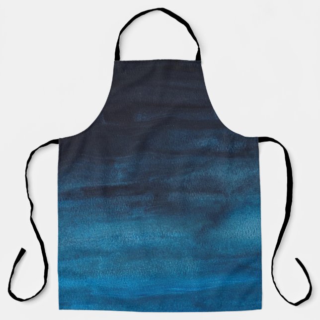 Watercolor background design apron (Front)