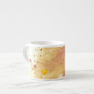 watercolor background espresso cup