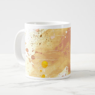 watercolor background large coffee mug