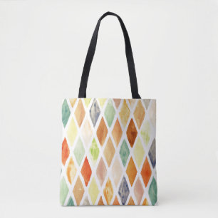 Watercolor background tote bag