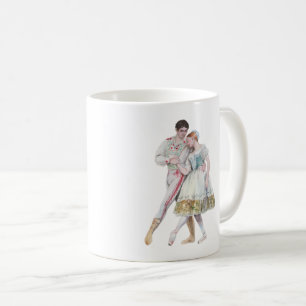 Watercolor Ballerina Coffee Mug