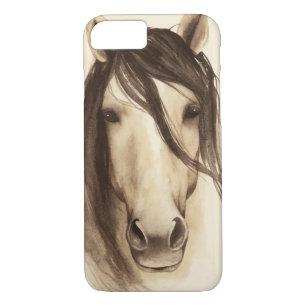 Watercolor Barn Animals   Horse iPhone 8/7 Case