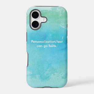 Watercolor Beach Ocean Sea iPhone Case