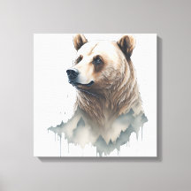 Watercolor Bear