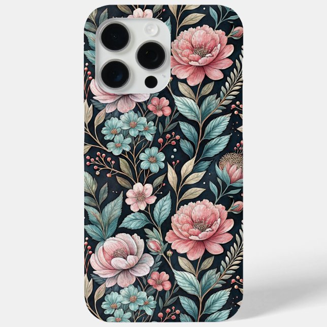 Watercolor Beautiful Wildflowers  Case-Mate iPhone Case (Back)