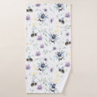 Watercolor Bee Pattern