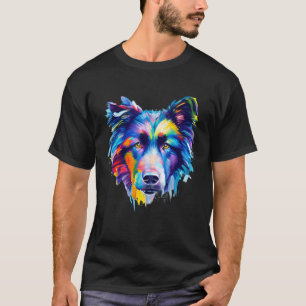 Watercolor Belgian Sheepdog Dog For Men Women Kids T-Shirt