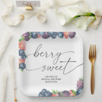 Watercolor berries - sweet berry text