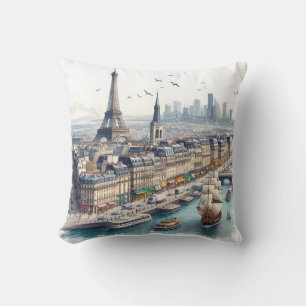 watercolor bets cushion