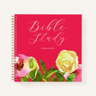 Watercolor Bible Study Journal