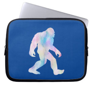 Watercolor Bigfoot       Laptop Sleeve