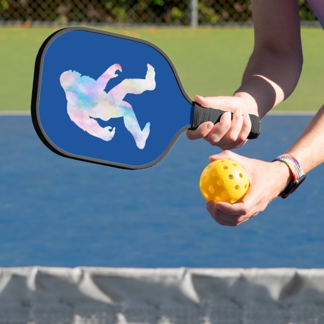 Watercolor Bigfoot       Pickleball Paddle (Insitu)