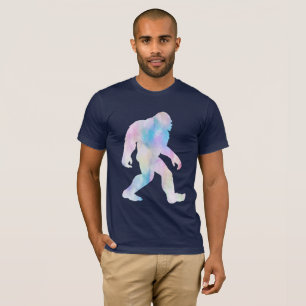 Watercolor Bigfoot  T-Shirt