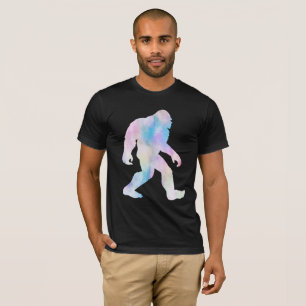 Watercolor Bigfoot     T-Shirt