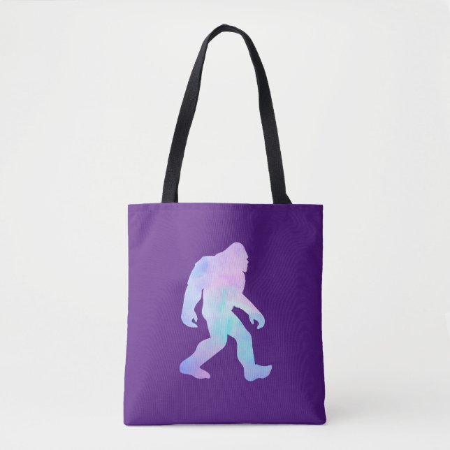 Watercolor Bigfoot       Tote Bag (Front)