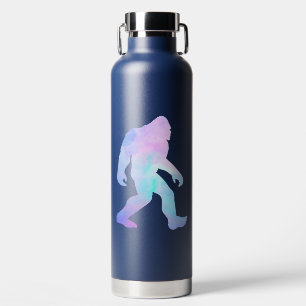 Watercolor Bigfoot        Water Bottle