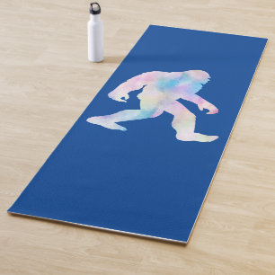 Watercolor Bigfoot       Yoga Mat