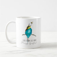 Watercolor bird (European bee-eater)