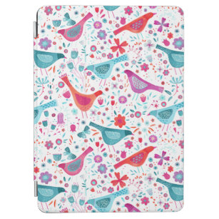 Watercolor Bird Floral iPad Air Cover