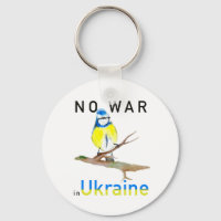 Watercolor bird No war in Ukraine Tote Bag Noteboo