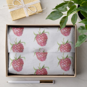 Watercolor Birthday Baby Shower Bridal Strawberry Tissue Paper