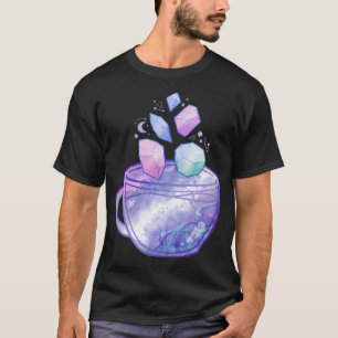 Watercolor Birthstone Teacup - June Moonstone T-Shirt