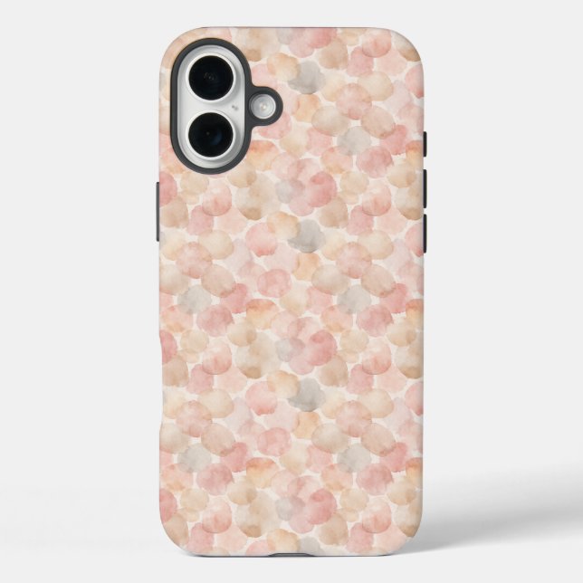 Watercolor Blob Pattern Case-Mate iPhone Case (Back)