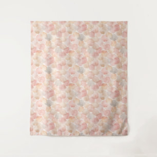 Watercolor Blob Pattern Tapestry
