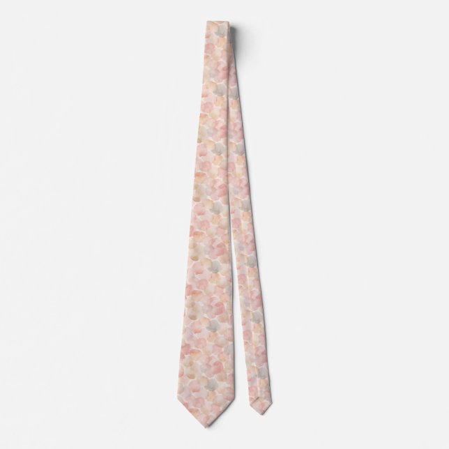 Watercolor Blob Pattern Tie (Front)