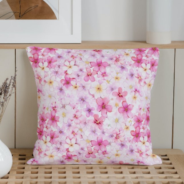 Watercolor Blossom Bliss Cushion (Creator Uploaded)