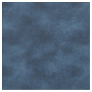 Watercolor Blue Abstract Fabric