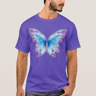 Watercolor blue butterfly 2 T-Shirt