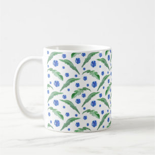 Watercolor Blue cornflowers Coffee Mug