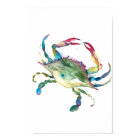 Watercolor Blue Crab