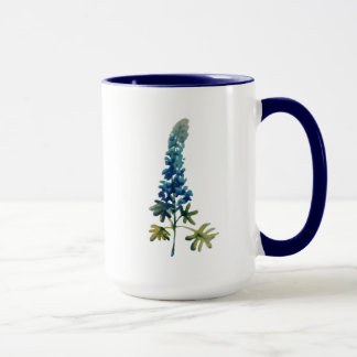 Watercolor Bluebonnet Coffee Mug